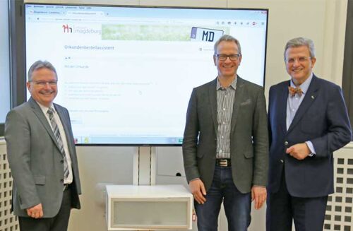 Klaus Zimmermann, Holger Platz, Dr. Michael Wandersleb