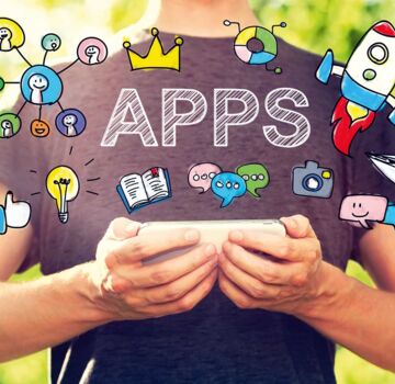 Das Auf und App des Lebens