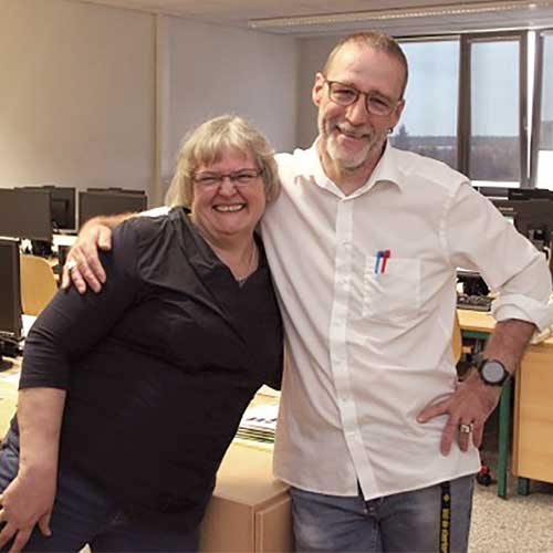 Margrit Zander und Jens Bode